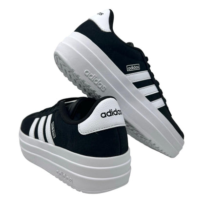 ADIDAS VL COURT BOLD J CBLACK/FTWWHT/FTWWHT IH4777