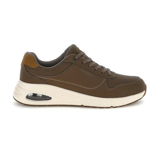 Lotto Aura AMF – Sneaker Running Uomo in Nabuk con Ammortizzazione | Marrone