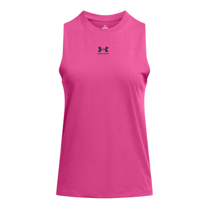 UNDER ARMOUR RIVAL MUSCLE TANK ASTRO PINK 1383659-686