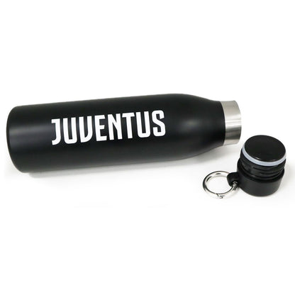 Juventus Borraccia JU1427 – Nero, bottiglia 500ml in acciaio inox, accessorio unisex adulto per i tifosi bianconeri, regalo per appassionati di calcio
