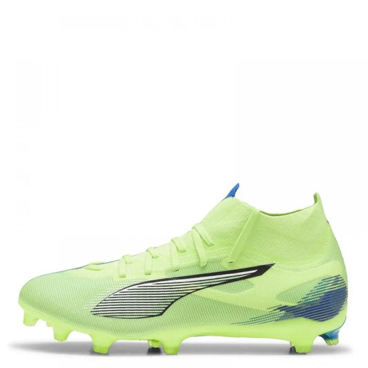 PUMA ULTRA 5 MATCH+  FG/AG FIZZY APPLE-PUMA WHITE-BLUEMAZING 107686-03