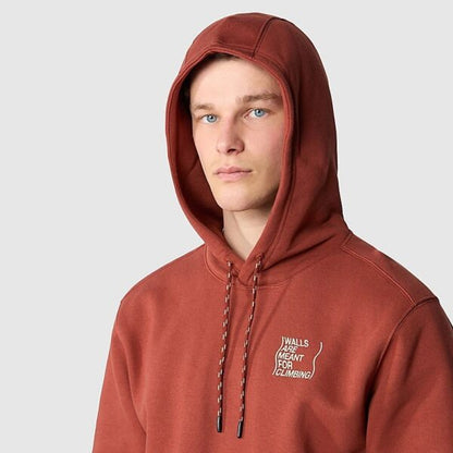 THE NORTH FACE NTF M OUTDOOR GRAPHIC HOODIE BRANDY BROWN NF0A8522UBC1