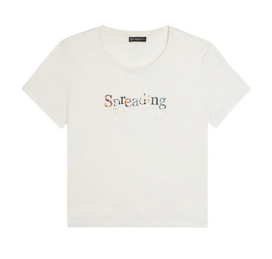 FREDDY T-SHIRT MANICA CORTA BIANCO S25WTEET5-W