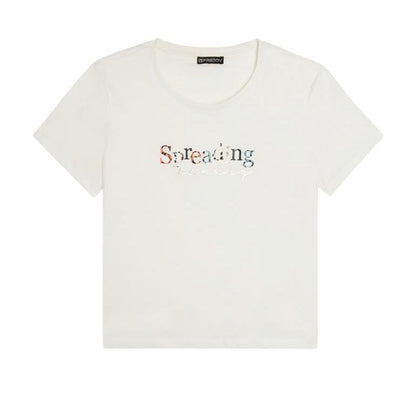 FREDDY T-SHIRT MANICA CORTA BIANCO S25WTEET5-W