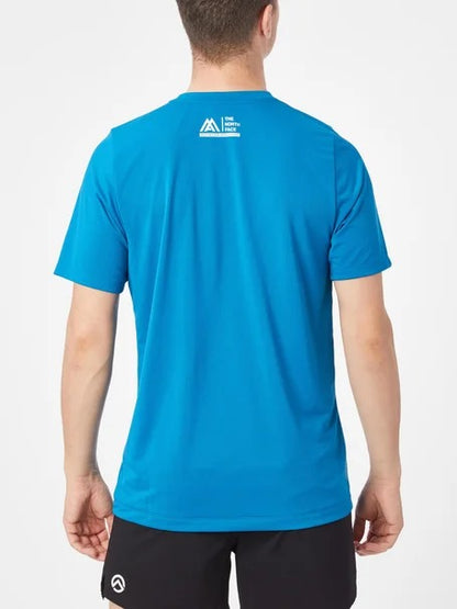 THE NORTH FACE M MA S/S TEE GRAPHIC ADRIATIC BLUE/ASPHALT G NF0A87JKXIJ1