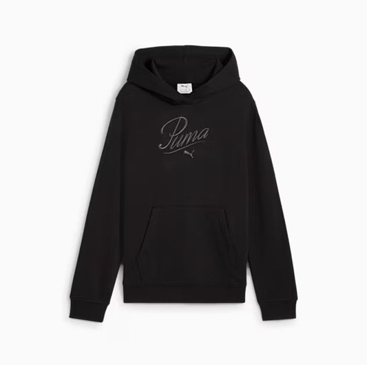 PUMA ESS SCRIPT HOODIE TR G BLACK 685806-01