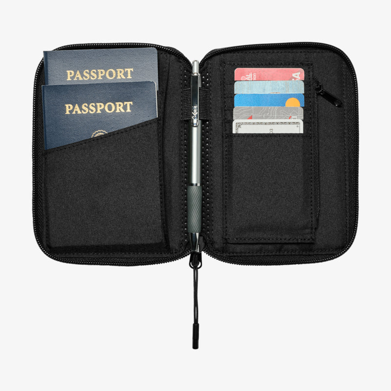 NIKE NIKE AURA TRAVEL WALLET BLACK/BLACK/BLACK N1012371013OS