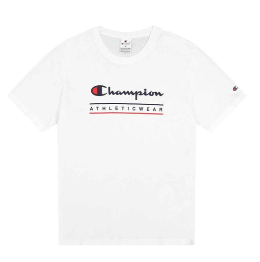 CHAMPION SS TEE WHT 220772-WW001
