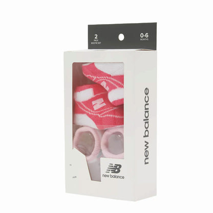 New Balance Classics 2 Pack Bootie Set LAKB0104-LLS | Neonata | Lilac Sachet