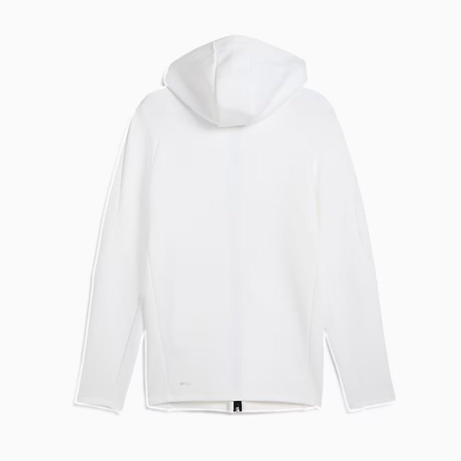 PUMA EVOSTRIPE FULL-ZIP HOODIE DK WHITE 684613-02