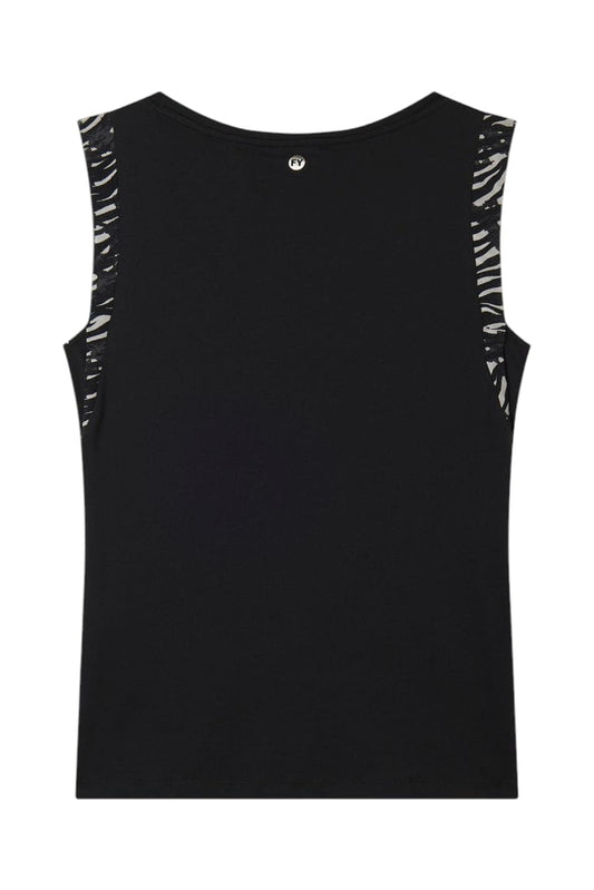 FREDDY CANOTTA BLACK - ZEBRA ANIMALIER S25WSLT6-NAN116