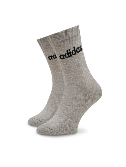 ADIDAS C LIN CREW 3P MGREYH/WHITE/BLACK IC1302