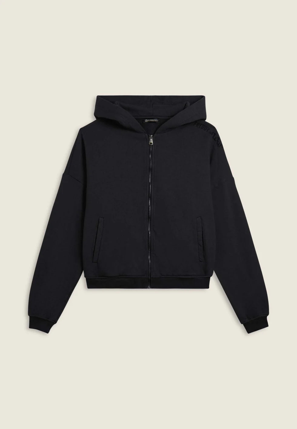 FREDDY FELPA CAPPUCCIO ZIP F25WUFS3-G104