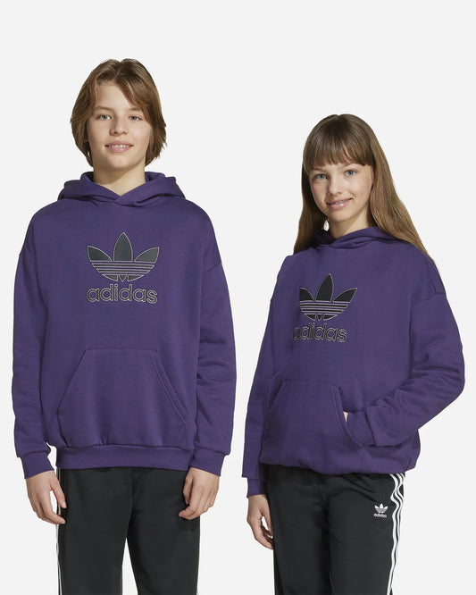 ADIDAS AOR TREFOIL HOODIE AURPLU JV8653