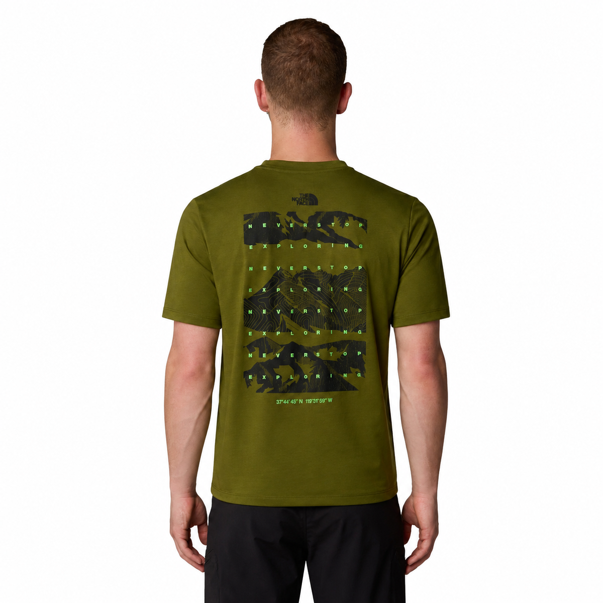 The North Face Foundation Mountains Tee Uomo Oliva