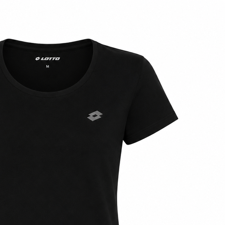 Lotto MSC W Tee All Black 217580-1CL