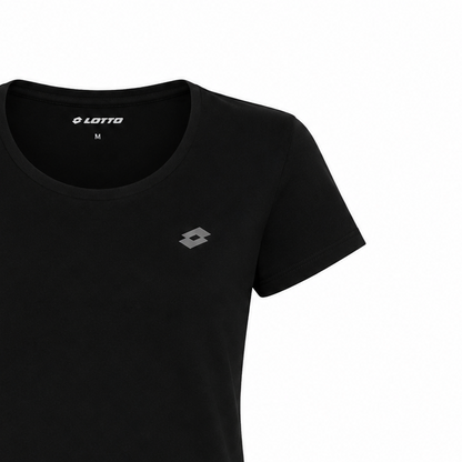 Lotto MSC W Tee All Black 217580-1CL
