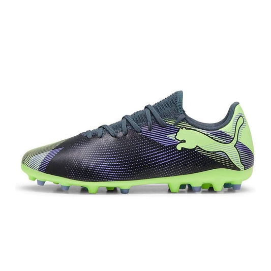 PUMA FUTURE 7 PLAY MG GRAY SKIES-ELEKTRO PURPLE-FIZZY APPLE-PUMA WHITE 107941-03