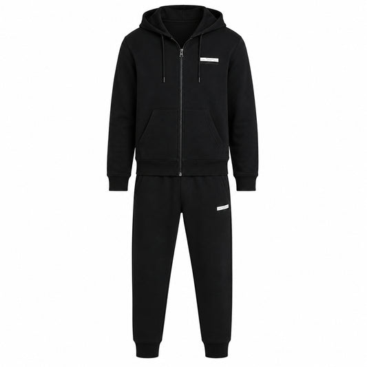 EA7 Tuta Uomo Jersey Nero e Bianco - 7M002430-MC001