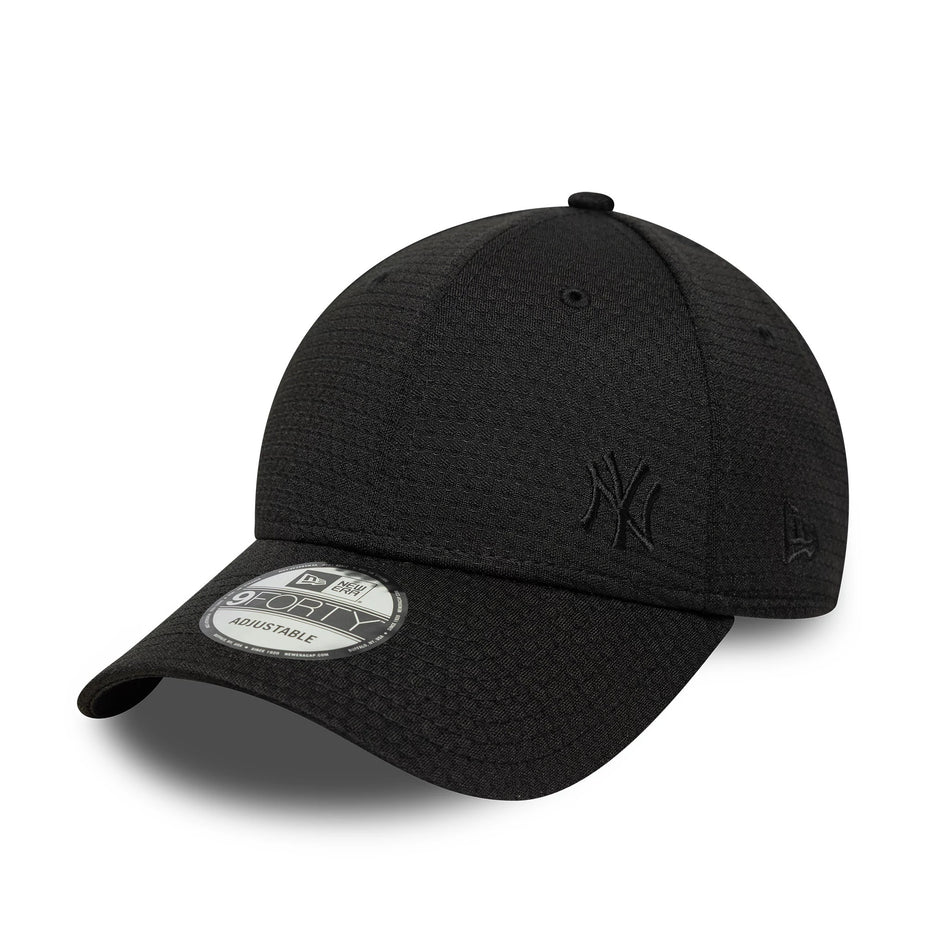 New Era 9FORTY New York Yankees MLB Flawless Monotone Mesh Cappellino Trucker Unisex con Visiera Nero Black Taglia Unica 60691114