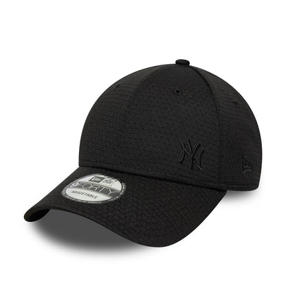 New Era 9FORTY New York Yankees MLB Flawless Monotone Mesh Cappellino Trucker Unisex con Visiera Nero Black Taglia Unica 60691114