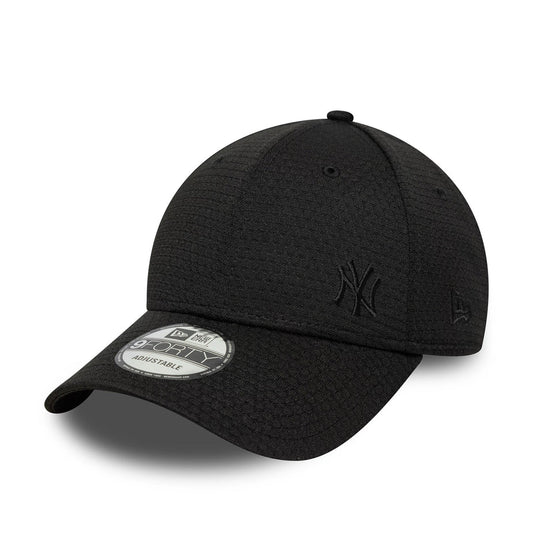 New Era 9FORTY New York Yankees MLB Flawless Monotone Mesh Cappellino Trucker Unisex con Visiera Nero Black Taglia Unica 60691114