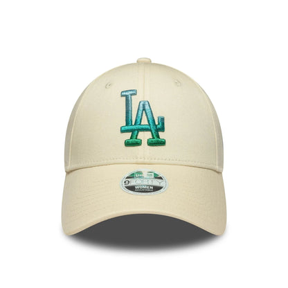 NEW ERA 9FORTY LA Dodgers MLB metallic logo crema 60759068