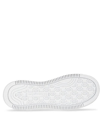 CHAMPION RD18 PLATFORM GLITTER G GS LOW CUT SHOE NBK/SILVER S32872-KK001