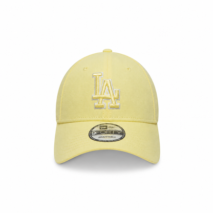 New Era 9FORTY Team Outline LA Dodgers Giallo 60856269