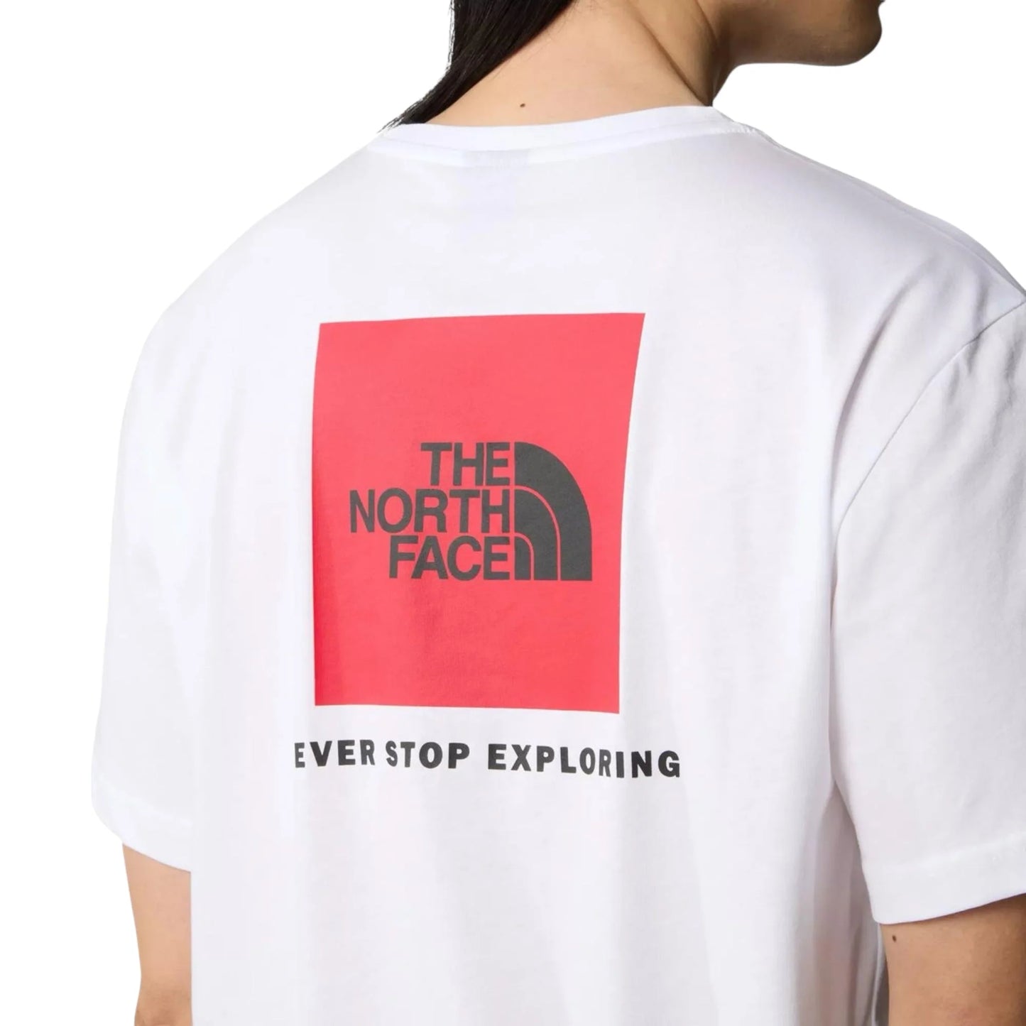 THE NORTH FACE M SS BOX NSE TEE TNF WHITE NF0A87NPFN41