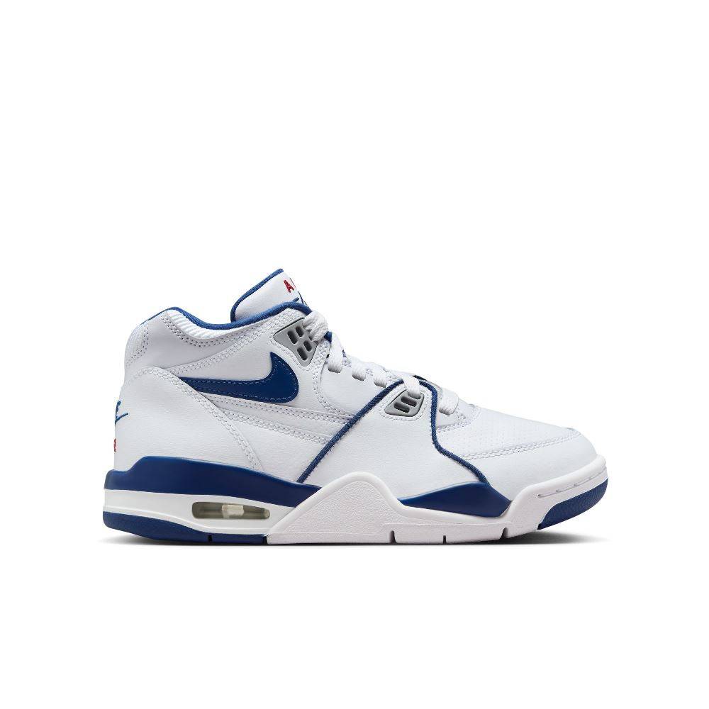 NIKE AIR FLIGHT 89 WHITE/DARK ROYAL BLUE-WOLF GREY HF0406-103