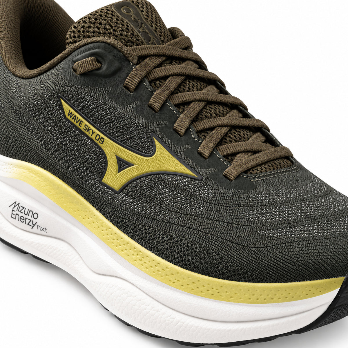 Mizuno Wave Sky 9 – Scarpe running uomo verde (Foresta) in mesh – J1GC250266