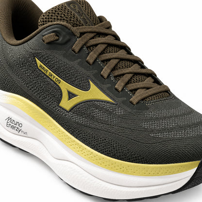 Mizuno Wave Sky 9 – Scarpe running uomo verde (Foresta) in mesh – J1GC250266