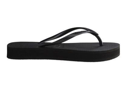 Havaianas SLIM FLATFORM BLACK  BLACK 4144537-0090