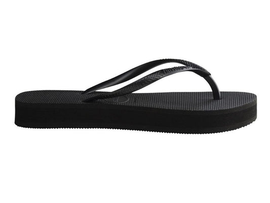 Havaianas SLIM FLATFORM BLACK  BLACK 4144537-0090