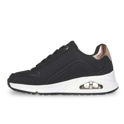 Skechers Uno Gen1 Zip and S Sneakers Bambina Nere
