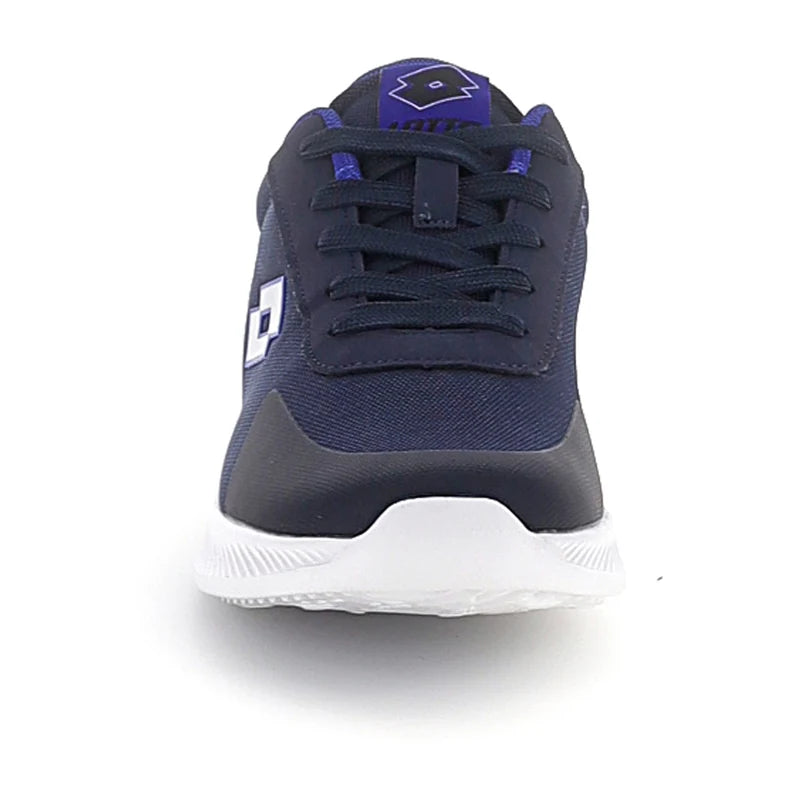 Lotto Run 95 AMF JR Sneakers Running Ragazzo Ragazza in Mesh Blu Dress Blue Silver Metal 2 Pacific Blue Taglie 38-40 224619-1IH
