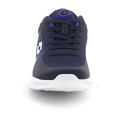 Lotto Run 95 AMF JR Sneakers Running Ragazzo Ragazza in Mesh Blu Dress Blue Silver Metal 2 Pacific Blue Taglie 38-40 224619-1IH