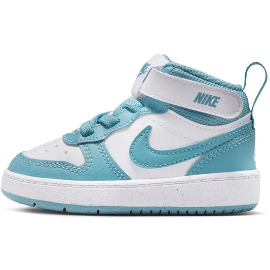 NIKE COURT BOROUGH MID 2 BTV WHITE/DENIM TURQ CD7784-129