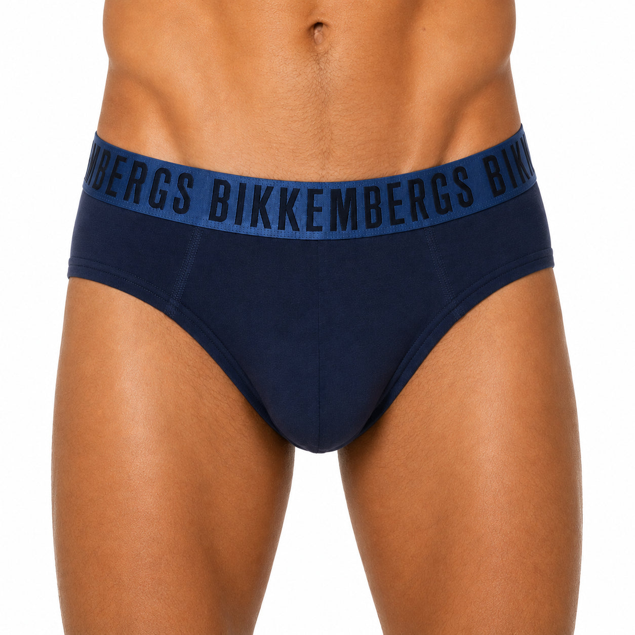 Bikkembergs Slip BKK004T | Intimo Uomo Confezione da 3 | Nero/Grigio/Blu
