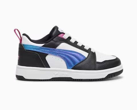 PUMA REBOUND V6 LO BOUNCY SKY AC PS PUMA WHITE-MAGENTA GLEAM-PUMA BLACK 399650-01