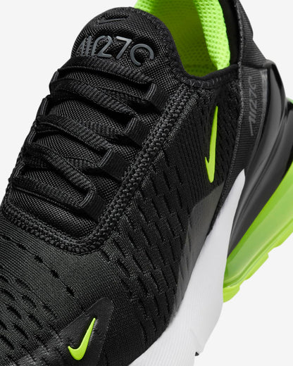 NIKE AIR MAX 270 GS BLACK/VOLT-LIGHTENING-WHITE HJ9204-001
