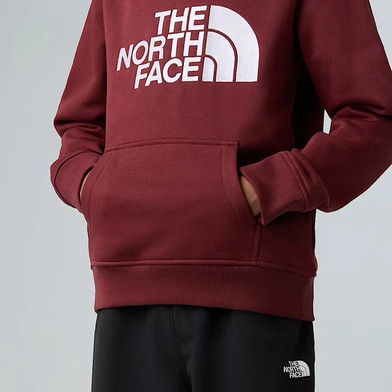 THE NORTH FACE TEEN DREW PEAK PULLOVER HOODIE SUMAC NF0A8EHH0VO1