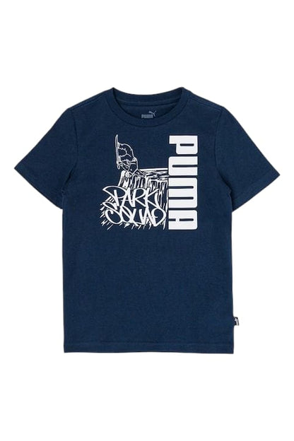 PUMA ESS+ MID90S GRAPHIC TEE B CLUB NAVY 628020-14