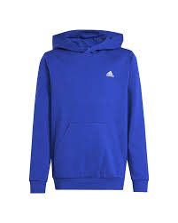 ADIDAS Essentials Small Logo Feel Cozy Fleece Hoodie Kids IX9508