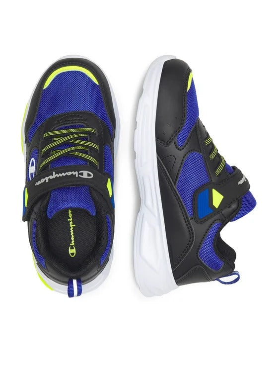 CHAMPION WAVE B PS LOW CUT SHOE RBL/NBK/GREEN S32778-BS037