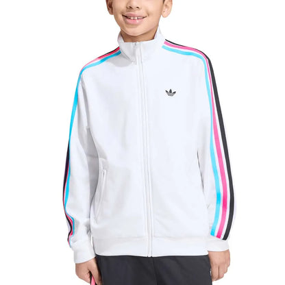 Felpa Adidas Firebird Track Top Bambino Bianca HZ6644