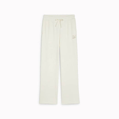 PUMA CLASSICS RIBBED RELAXED PANTS FROSTED IVORY 624268-66