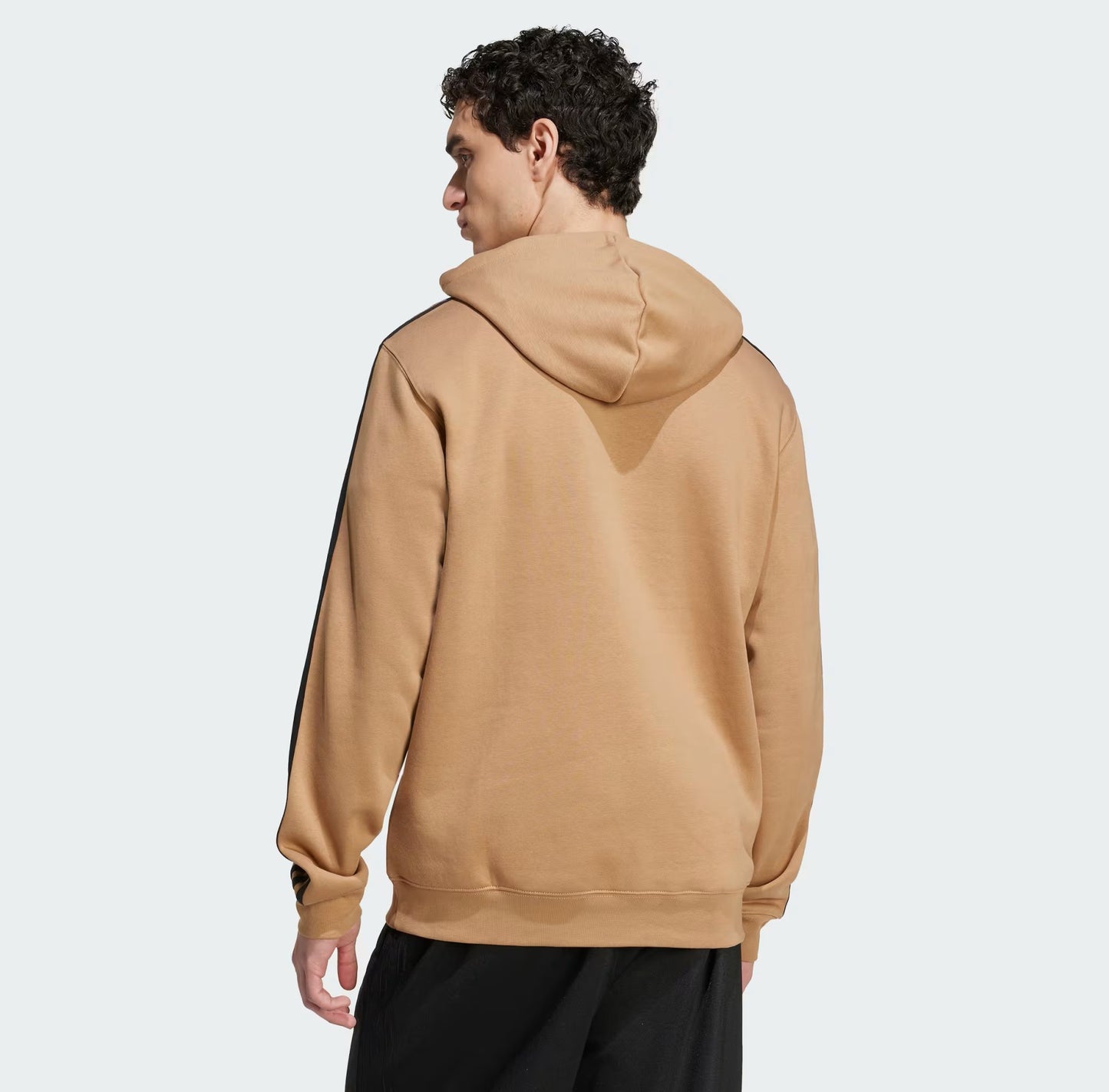 ADIDAS AOR 3-STRIPES HOODY CARDBO/BLACK JY1377