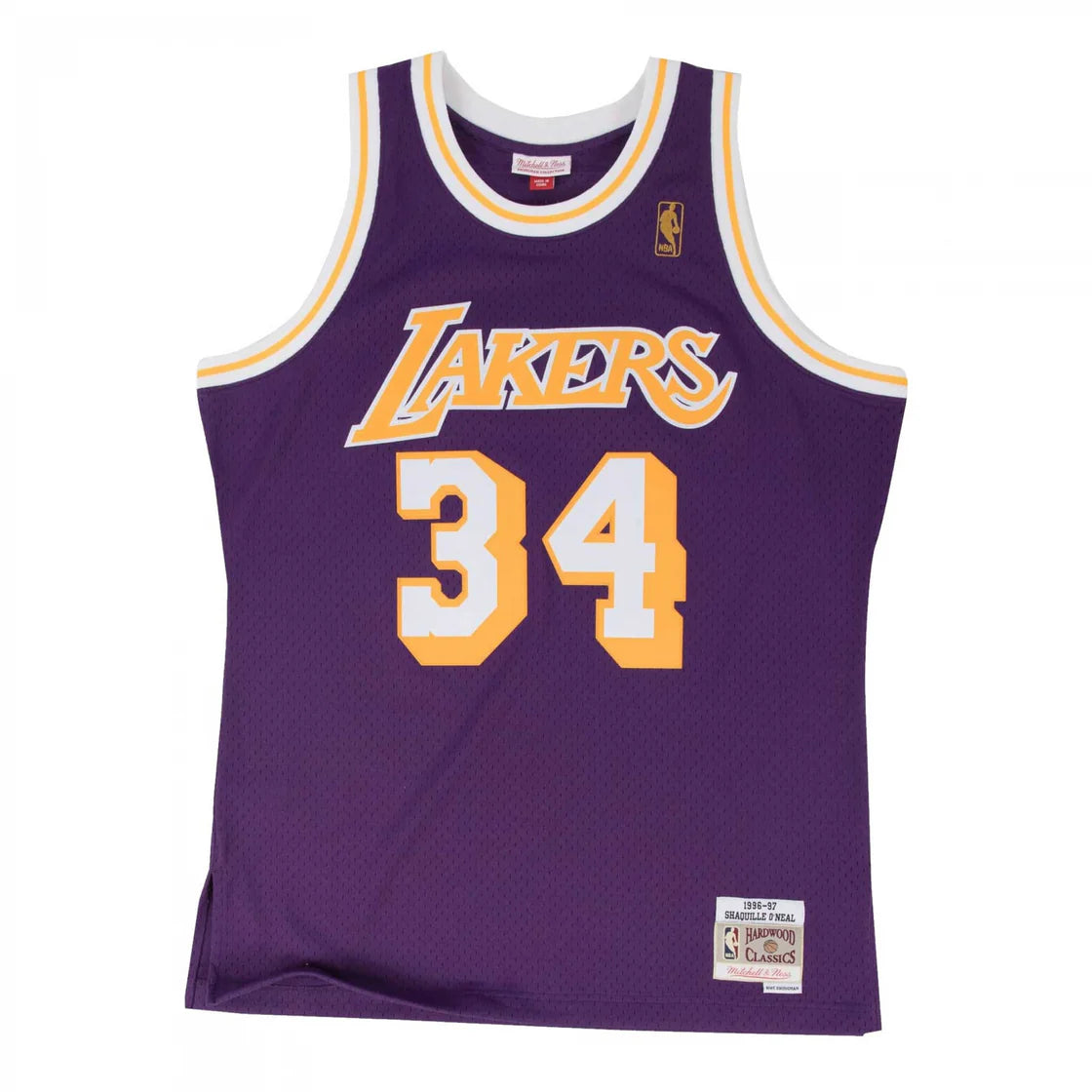 Mitchell & Ness NBA SWINGMAN ROAD JERSEY LAKERS 1996 SHAQUILLE O'NEAL SMJYGS18178-LALPURP96SON